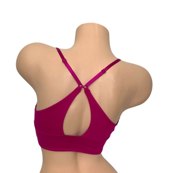 Victoria's Secret SMALL Very Sexy‎ Illusions Soft V-Hardware Plunge Bralette Bra - Picture 3 of 5